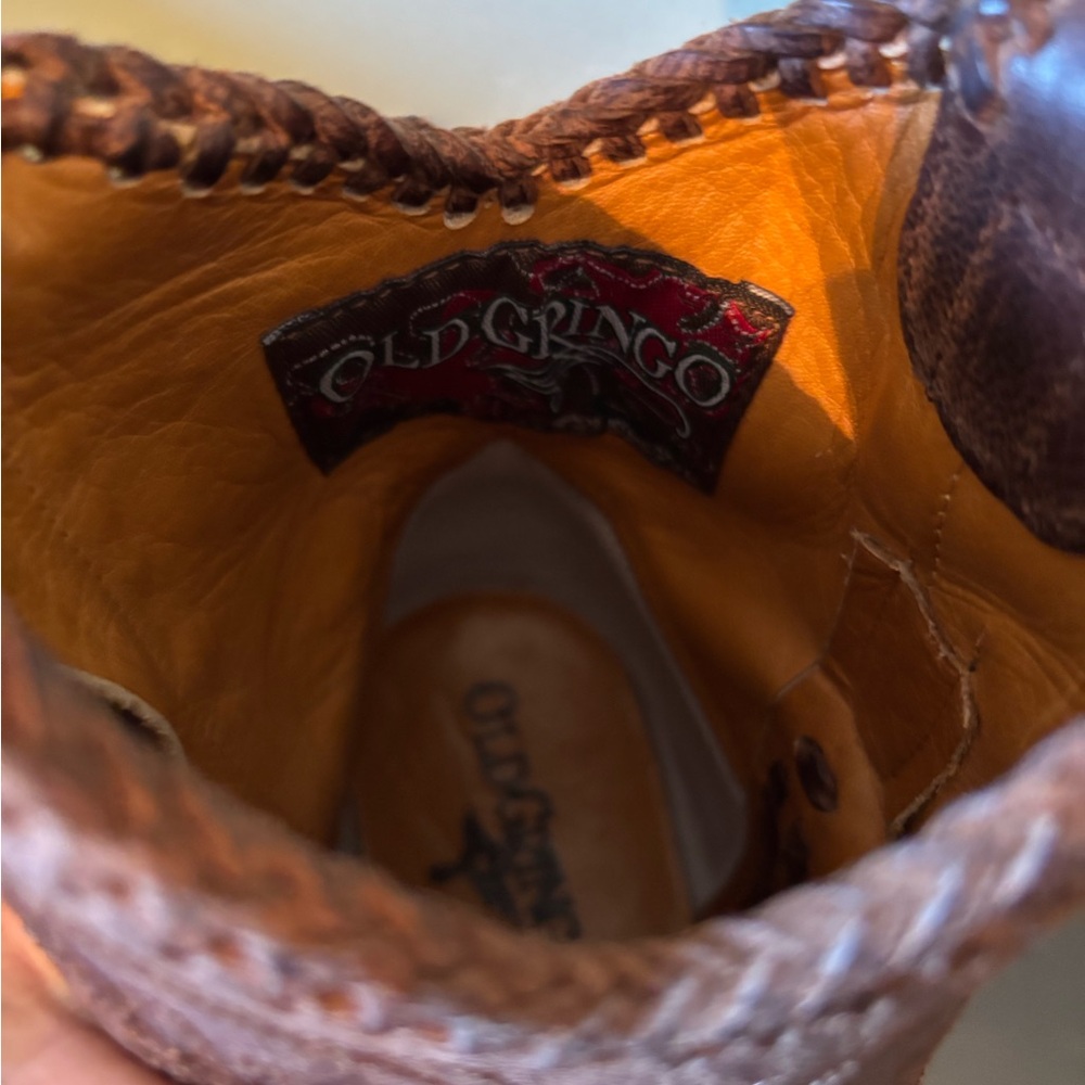 Old Gringo Chale Stitch 7” booties - Picture 9 of 12
